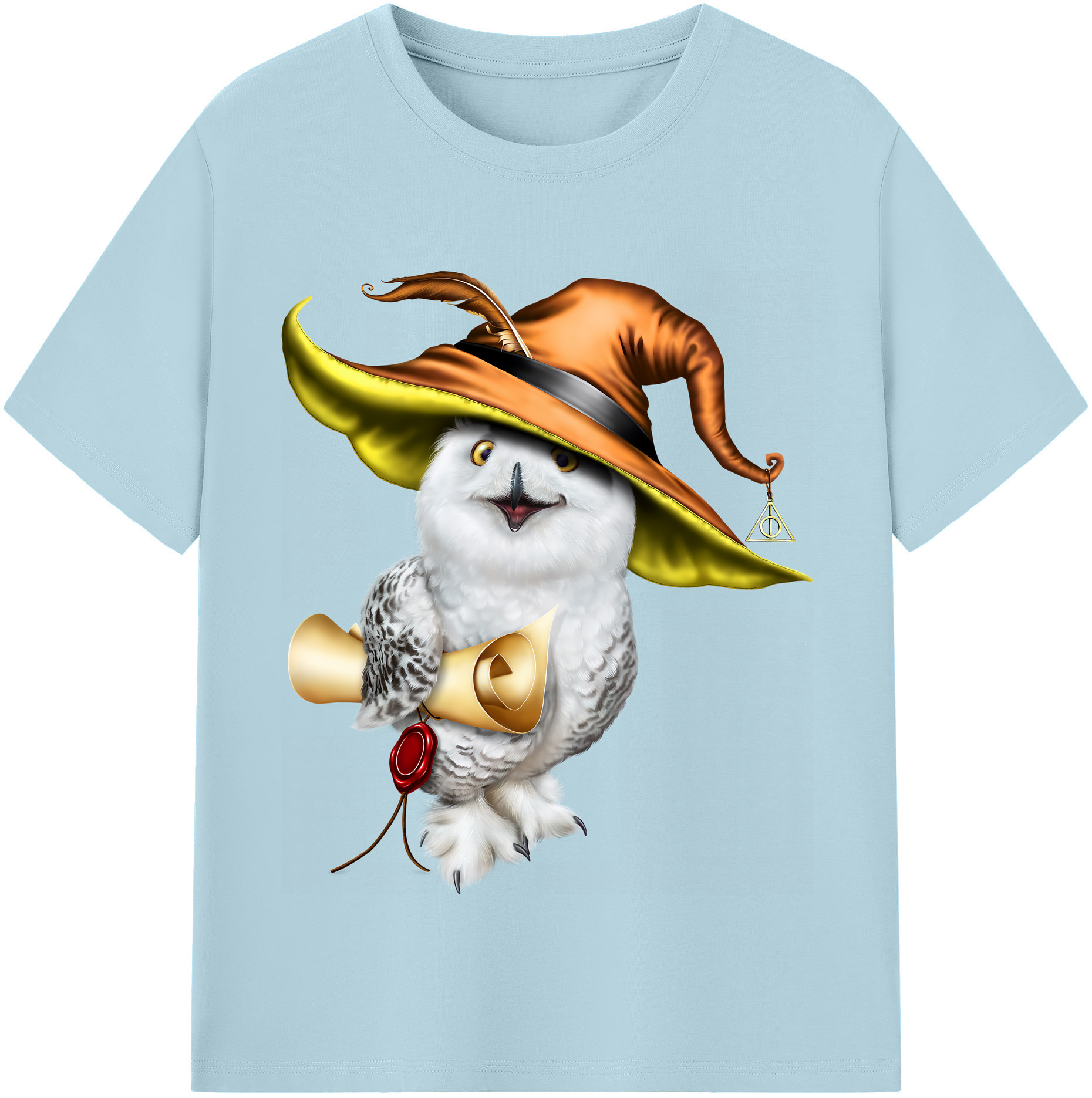 （画像用） Harry Potter ハリー・ポッターシリーズ 綿100％半袖Tシャツ（フロントプリント）